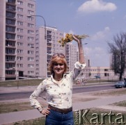 1971, Warszawa, Polska.
Kobieta.
Fot. Romuald Broniarek, zbiory Ośrodka KARTA
