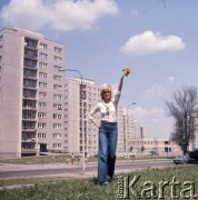 1971, Warszawa, Polska.
Kobieta.
Fot. Romuald Broniarek, zbiory Ośrodka KARTA