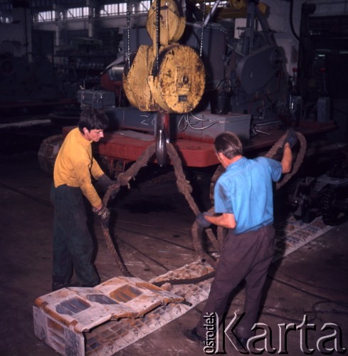 1971, Stalowa Wola, Polska.
Huta Stalowa Wola.
Fot. Romuald Broniarek, zbiory Ośrodka KARTA