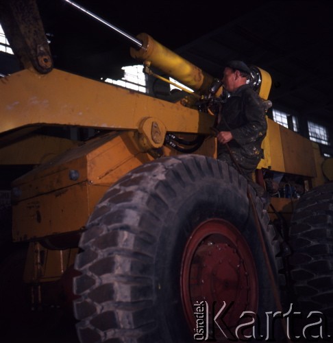 1971, Stalowa Wola, Polska.
Huta Stalowa Wola.
Fot. Romuald Broniarek, zbiory Ośrodka KARTA