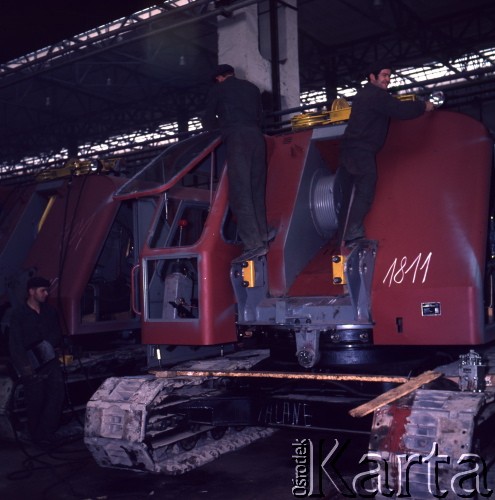 1971, Stalowa Wola, Polska.
Huta Stalowa Wola.
Fot. Romuald Broniarek, zbiory Ośrodka KARTA
