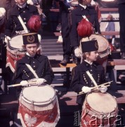 1971, Piekary Śląskie, Polska.
Orkiestra dęta Kopalni Węgla Kamiennego Julian.
Fot. Romuald Broniarek, zbiory Ośrodka KARTA