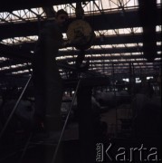 1971, Świdnica, Polska.
Fabryka Wagonów 