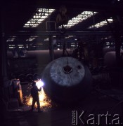 1971, Świdnica, Polska.
Fabryka Wagonów 