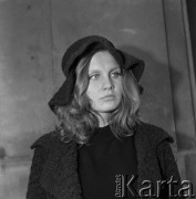 1971, Warszawa, Polska.
Artystka Magda Umer.
Fot. Romuald Broniarek, zbiory Ośrodka KARTA