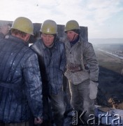 1971, Gdańsk, Polska.
Budowa bloków leningradzkich w dzielnicy Przymorze Wielkie.
Fot. Romuald Broniarek, zbiory Ośrodka KARTA