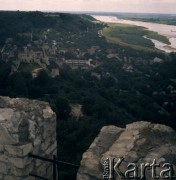 1972, Kazimierz Dolny, Polska.
Widok miasta ze Stołpu.
Fot. Romuald Broniarek, zbiory Ośrodka KARTA