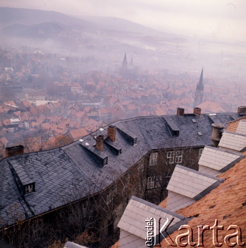 1972, Wernigerode, NRD.
Panorama miasta.
Fot. Romuald Broniarek, zbiory Ośrodka KARTA