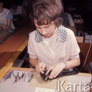 1972, Drezno, NRD.
Zakłady Pentacon.
Fot. Romuald Broniarek, zbiory Ośrodka KARTA