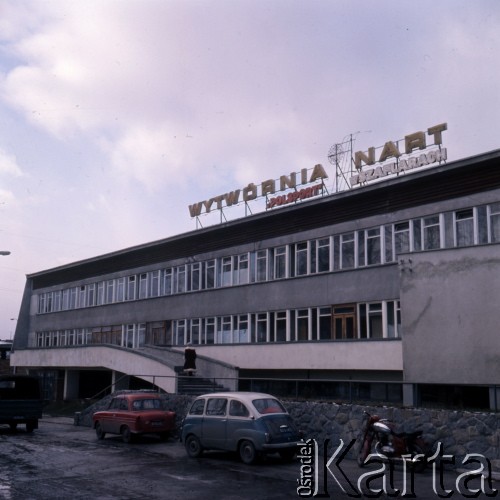 1972, Szaflary, Polska.
Wytwórnia Nart 