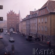 1973, Olsztyn, Polska.
Ulica Staromiejska i Brama Górna.
Fot. Romuald Broniarek, zbiory Ośrodka KARTA