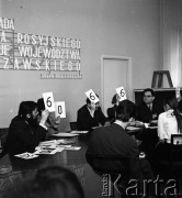 1973, Warszawa, Polska.
Olimpiada języka rosyjskiego. Eliminacje województwa warszawskiego.
Fot. Romuald Broniarek, zbiory Ośrodka KARTA