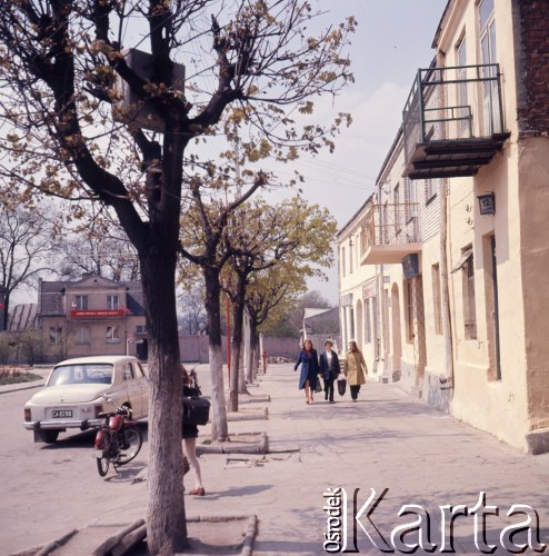 1973, Szydłowiec, Polska.
Ulica.
Fot. Romuald Broniarek, zbiory Ośrodka KARTA