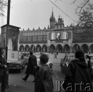 1973, Kraków, Polska.
Rynek Główny i Sukiennice.
Fot. Romuald Broniarek, zbiory Ośrodka KARTA