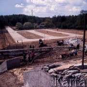 1973, Zielona Góra, Polska.
Budowa amfiteatru.
Fot. Romuald Broniarek, zbiory Ośrodka KARTA