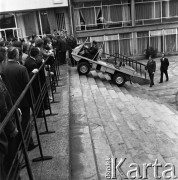 1973, Poznań, Polska.
Międzynarodowe Targi Poznańskie.
Fot. Romuald Broniarek, zbiory Ośrodka KARTA