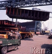 1973, Gdańsk, Polska.
Stocznia Gdańska im. Lenina.
Fot. Romuald Broniarek, zbiory Ośrodka KARTA