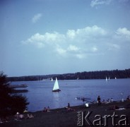 1973, Mazury, Polska.
Jezioro.
Fot. Romuald Broniarek, zbiory Ośrodka KARTA