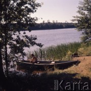 1973, Mikołajki, Polska.
Jezioro.
Fot. Romuald Broniarek, zbiory Ośrodka KARTA