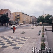 1973, Mikołajki, Polska.
Ulica.
Fot. Romuald Broniarek, zbiory Ośrodka KARTA