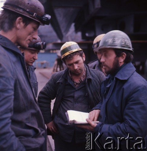 1973, Gdynia, Polska.
Stocznia.
Fot. Romuald Broniarek, zbiory Ośrodka KARTA