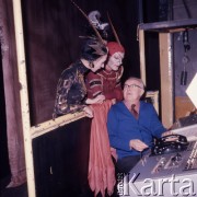 1973, Warszawa, Polska.
Kabina akustyka w Teatrze Wielkim.
Fot. Romuald Broniarek, zbiory Ośrodka KARTA