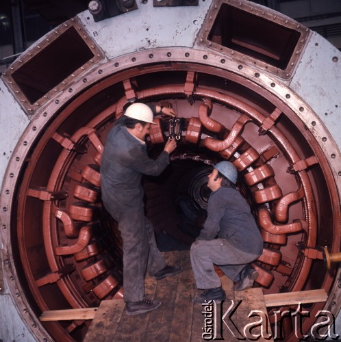 1974, Bogatynia, Polska.
Elektrownia Turów.
Fot. Romuald Broniarek, zbiory Ośrodka KARTA