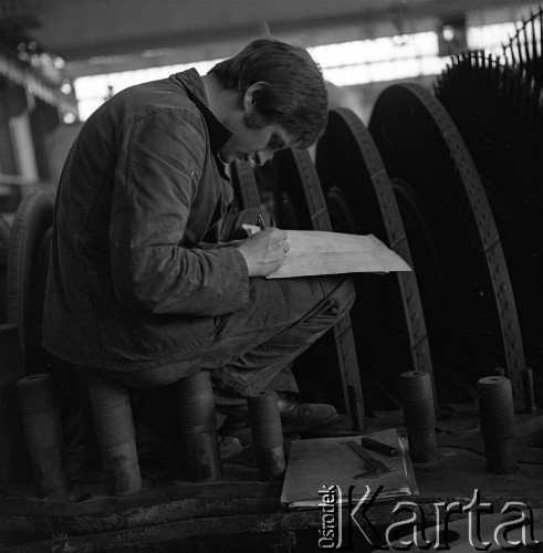 1974, Bogatynia, Polska.
Elektrownia Turów.
Fot. Romuald Broniarek, zbiory Ośrodka KARTA