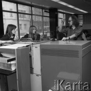 1974, Wrocław, Polska.
Zakład Elektronicznej Techniki Obliczeniowej ZETO.
Fot. Romuald Broniarek, zbiory Ośrodka KARTA