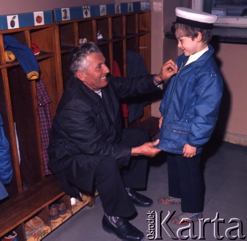 1974, Warszawa, Polska.
Pan Kaczmarek.
Fot. Romuald Broniarek, zbiory Ośrodka KARTA