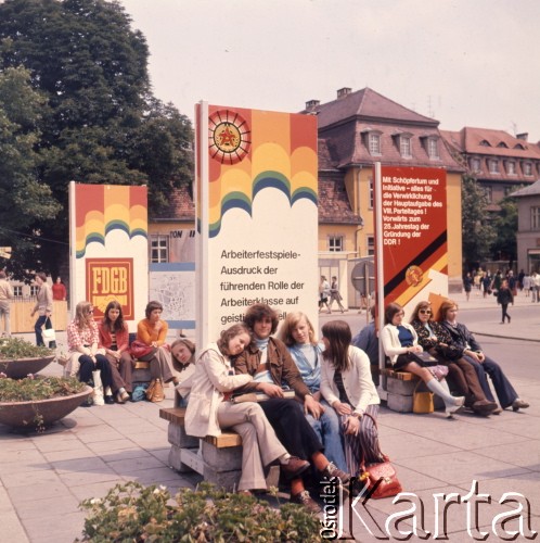 1974, Turyngia, NRD.
Suhl.
Fot. Romuald Broniarek, zbiory Ośrodka KARTA