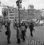 1974, Warszawa, Polska.
Rynek Starego Miasta.
Fot. Romuald Broniarek, zbiory Ośrodka KARTA