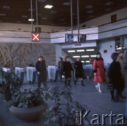 1974, Praga, Czechosłowacja.
Metro.
Fot. Romuald Broniarek, zbiory Ośrodka KARTA