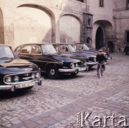 1974, Mielnik, Czechosłowacja.
Parking.
Fot. Romuald Broniarek, zbiory ośrodka KARTA