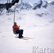 1975, Tatry, Polska.
Wyciąg narciarski na Kasprowy Wierch.
Fot. Romuald Broniarek, zbiory Ośrodka KARTA