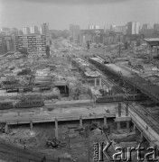 1975, Warszawa, Polska.
Budowa Dworca Centralnego.
Fot. Romuald Broniarek, zbiory Ośrodka KARTA
