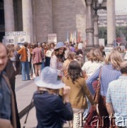 1975, Warszawa, Polska.
Plac Defilad. W tle Pałac Kultury i Nauki.
Fot. Romuald Broniarek, zbiory Ośrodka KARTA