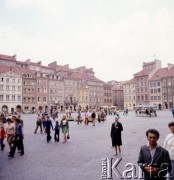1975, Warszawa, Polska.
Rynek Starego Miasta.
Fot. Romuald Broniarek, zbiory Ośrodka KARTA