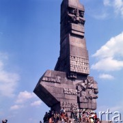 1975, Gdańsk, Polska.
Pomnik Obrońców Wybrzeża na Westerplatte.
Fot. Romuald Broniarek, zbiory Ośrodka KARTA