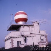 1975, Legionowo, Polska.
Ośrodek Aerologii Instytutu Meteorologii i Gospodarki Wodnej.
Fot. Romuald Broniarek, zbiory Ośrodka KARTA