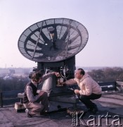 1975, Legionowo, Polska.
Ośrodek Aerologii Instytutu Meteorologii i Gospodarki Wodnej.
Fot. Romuald Broniarek, zbiory Ośrodka KARTA