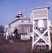 1975, Legionowo, Polska.
Ośrodek Aerologii Instytutu Meteorologii i Gospodarki Wodnej.
Fot. Romuald Broniarek, zbiory Ośrodka KARTA