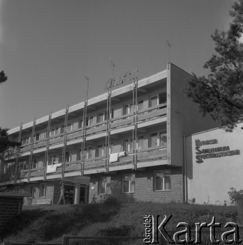 1975, Jastarnia, Polska.
Hutnicze Sanatorium Specjalistyczne 
