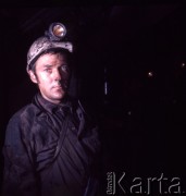 1975, Mysłowice, Polska.
Kopalnia Węgla Kamiennego im. Lenina w Wesołej.
Fot. Romuald Broniarek, zbiory Ośrodka KARTA
