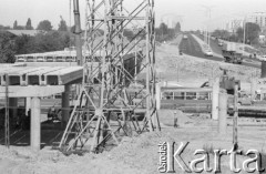 1976, Warszawa, Polska.
Budowa Trasy Toruńskiej.
Fot. Romuald broniarek, zbiory Ośrodka KARTA