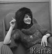 1976, Łódź, Polska.
Piosenkarka, aktorka i dziennikarka Joanna Rawik.
Fot. Romuald Broniarek, zbiory Ośrodka KARTA