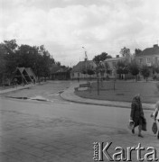 1977, Magnuszew, Polska.
Ulica.
Fot. Romuald Broniarek, zbiory Ośrodka KARTA