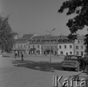 1977, Sandomierz, Polska.
Rynek z zabytkową studnią.
Fot. Romuald Broniarek, zbiory Ośrodka KARTA