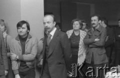 1979, Warszawa, Polska.
Urczystość wręczenia Złotych Ekranów - nagród tygodnika 