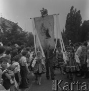 1979, Łowicz, Polska.
Procesja.
Fot. Romuald Broniarek, zbiory Ośrodka KARTA